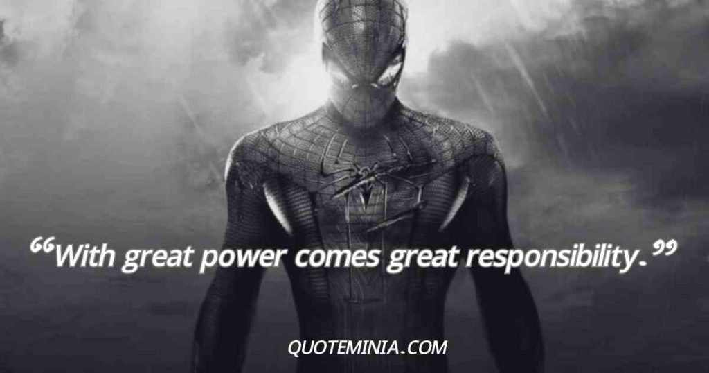 Spider-Man Quotes