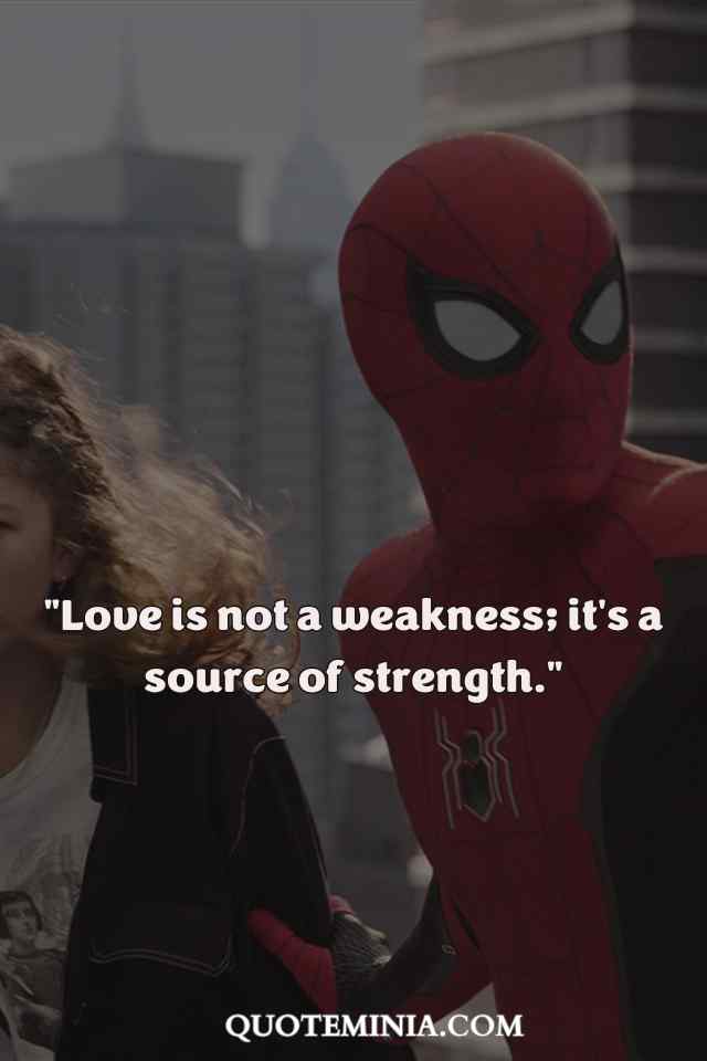 Spider Man Quotes About Love 1