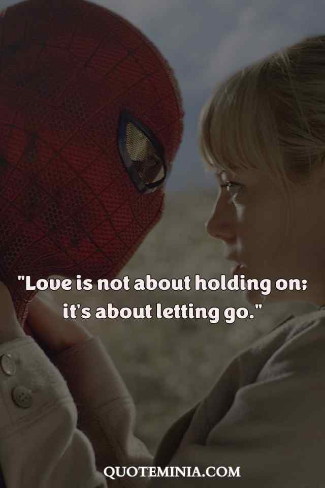 Spider Man Quotes About Love