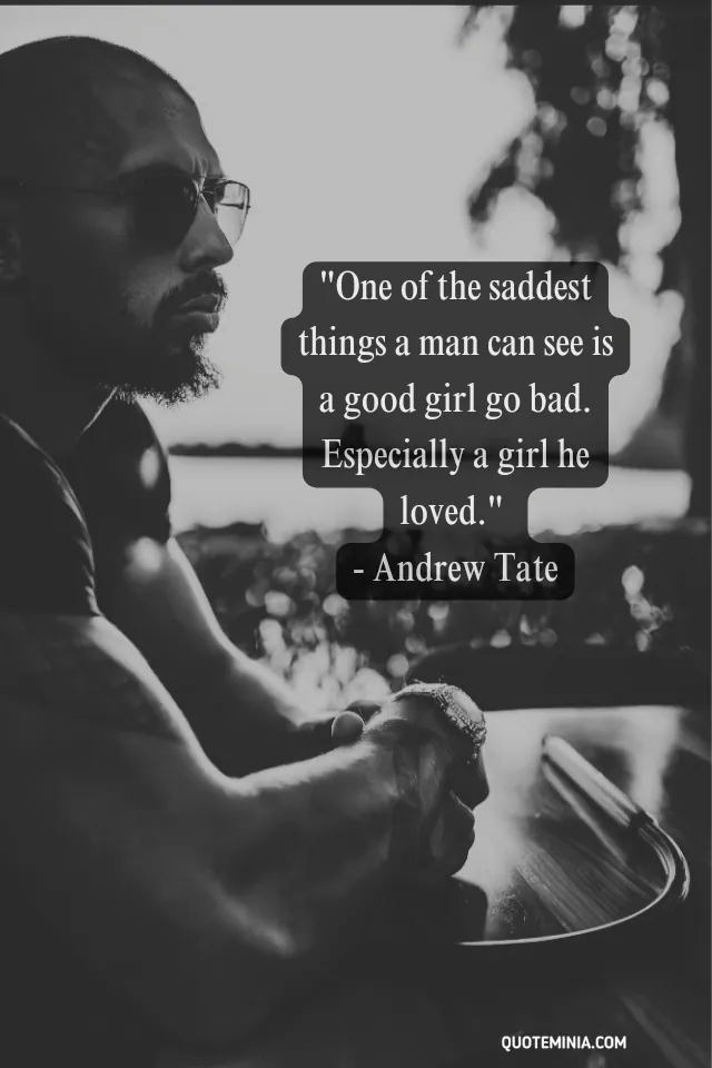 Andrew Tate quotes about women & love 1