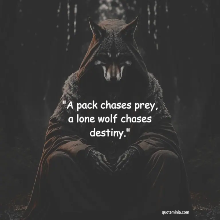 Lone Wolf Quote Image About Strength 6