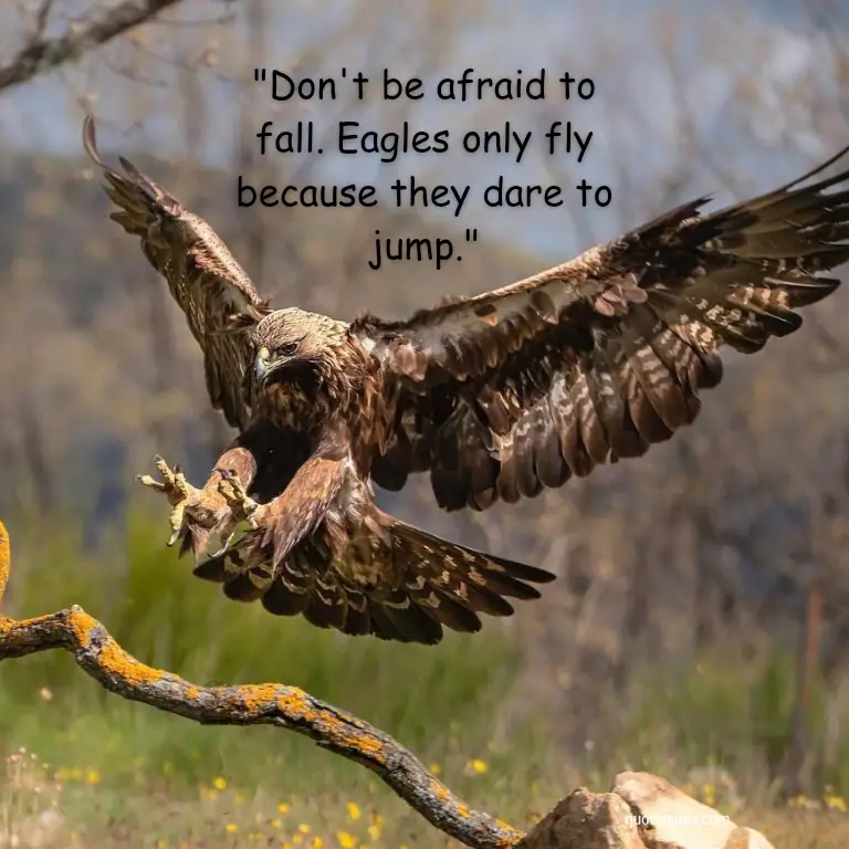Inspirational Eagle Quote Image