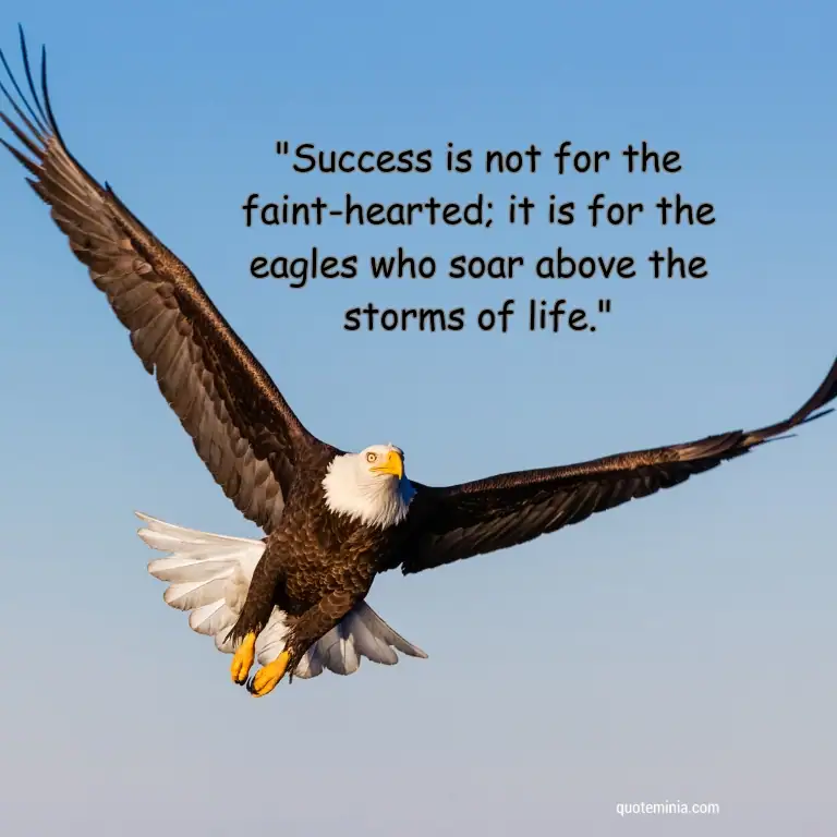 Attitude Eagle Quote Image 2 on Success