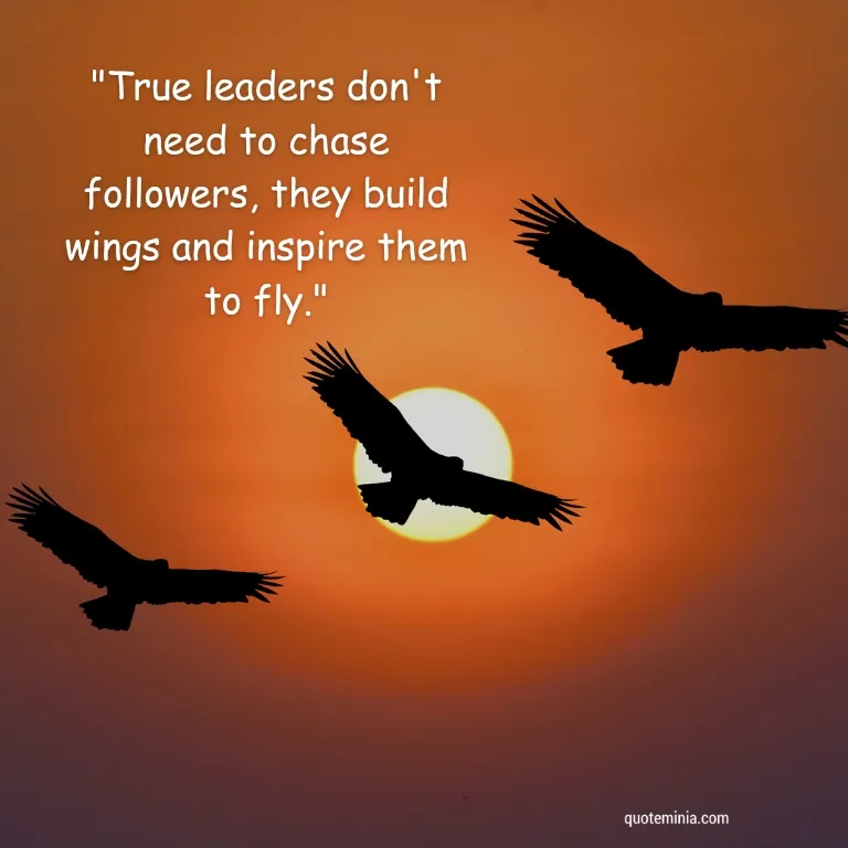 leadership Eagle Quote Image
