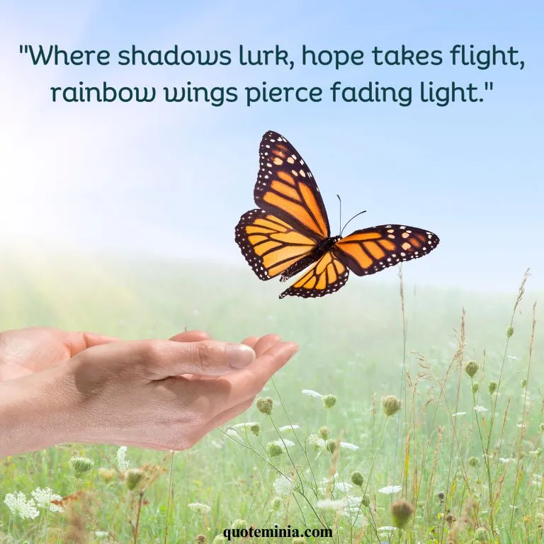 Butterfly Quote With Image 8
