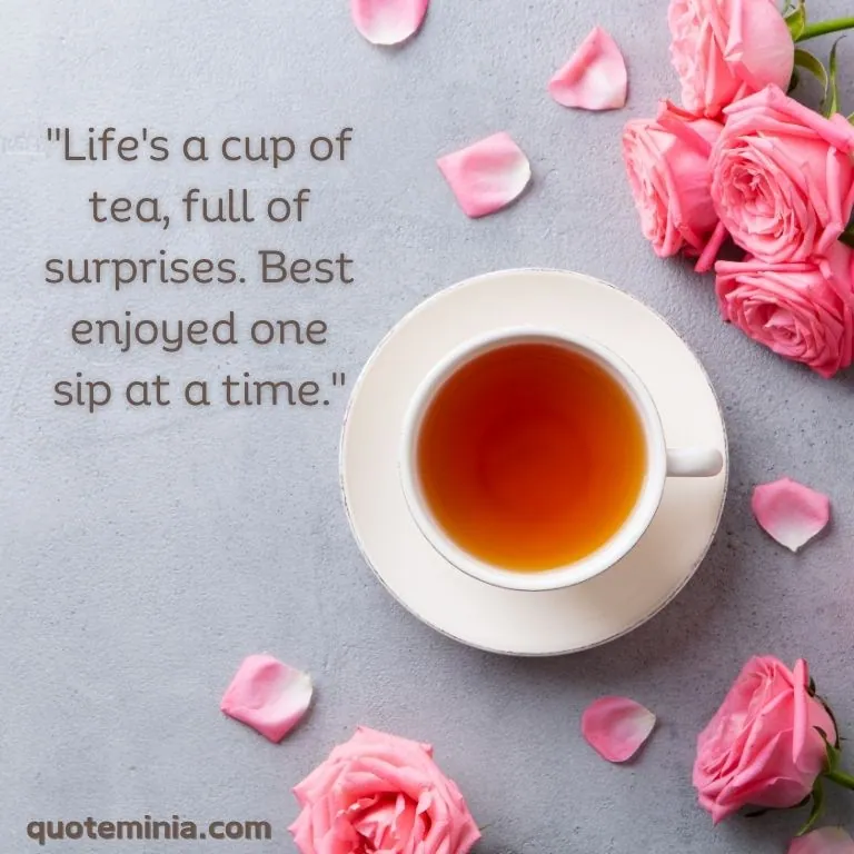 Captions Image for Tea Lovers