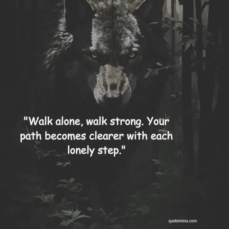 Lone Wolf Quote Image About Strength 8