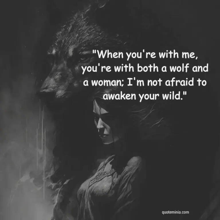 female Lone Wolf Quote Image