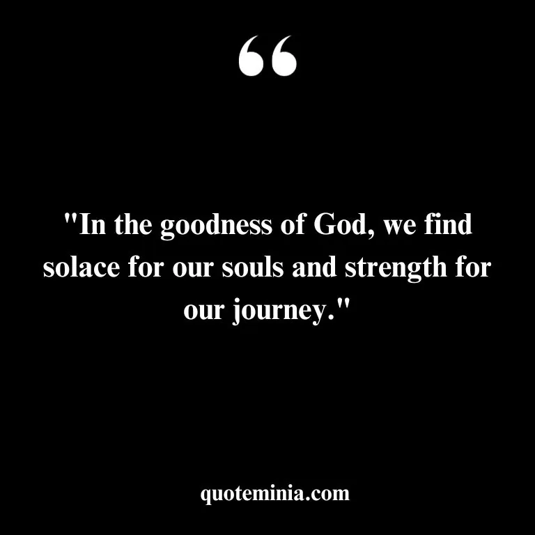 Short Quote About Goodness of God 2