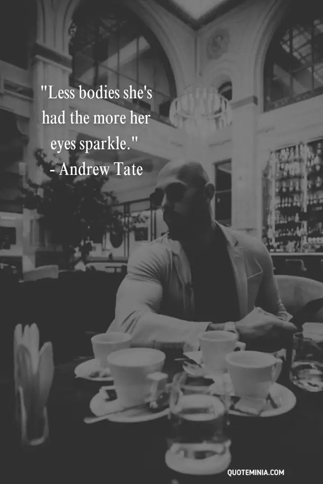 Andrew Tate quotes about women & love 3