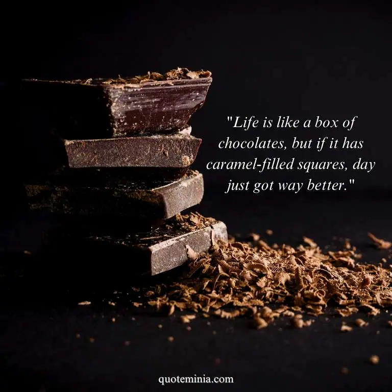 chocolate quote Image