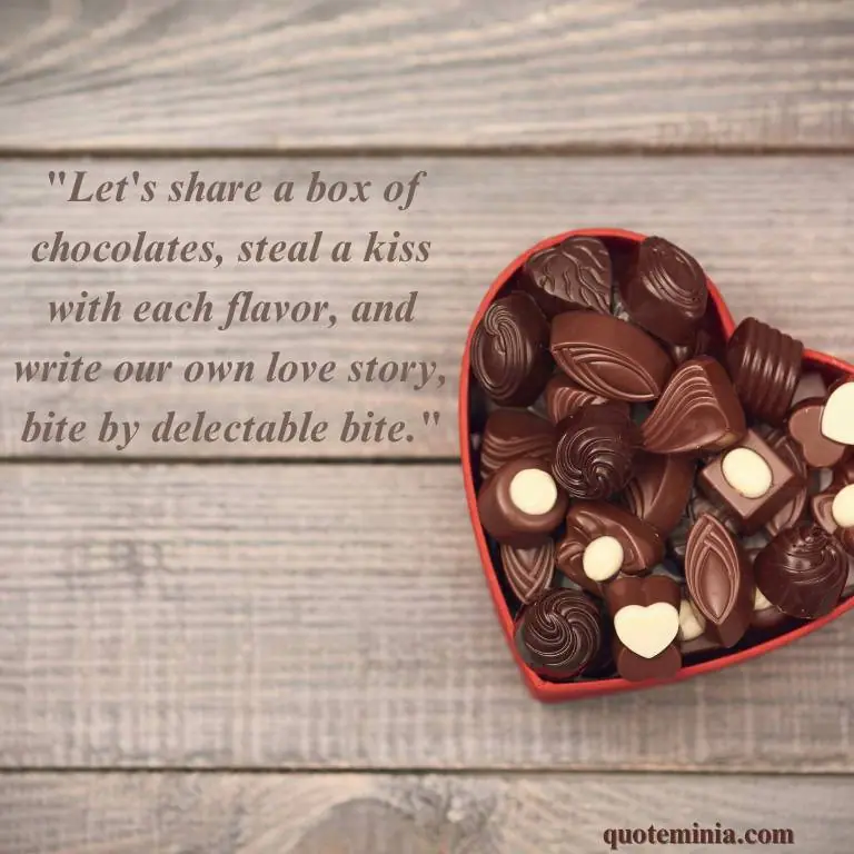 love and chocolate quote image 1