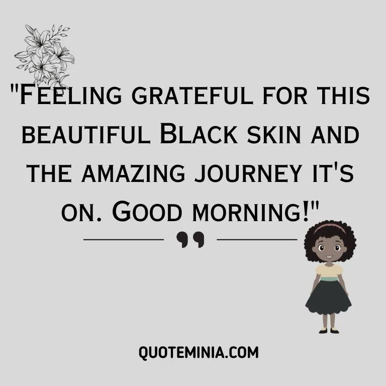 Black Good Morning Quotes Image 9