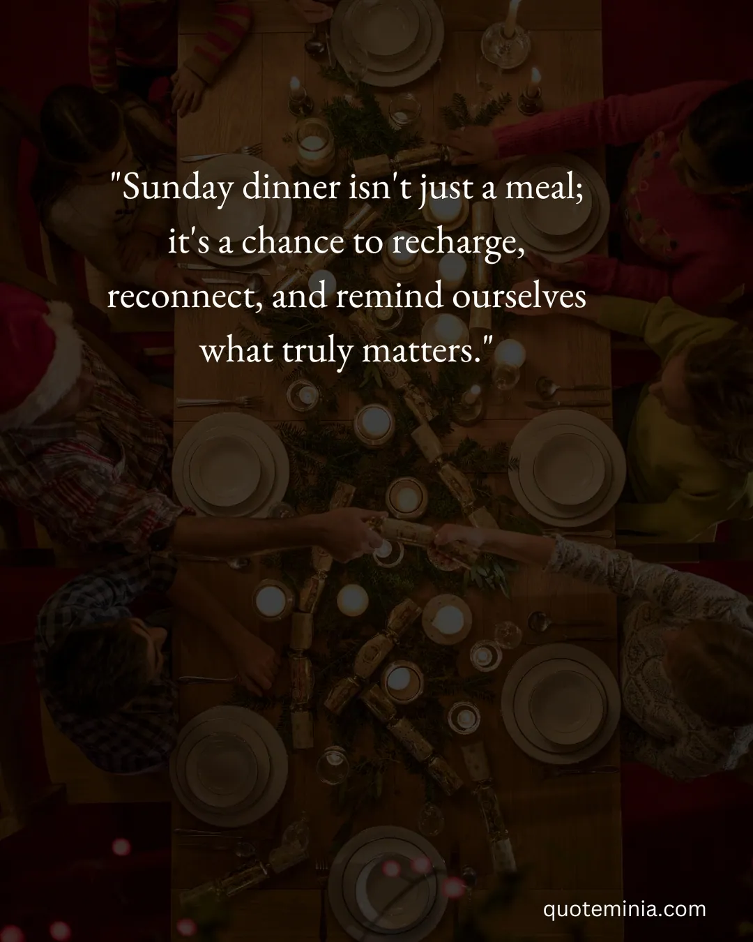 Sunday Family Dinner Quotes