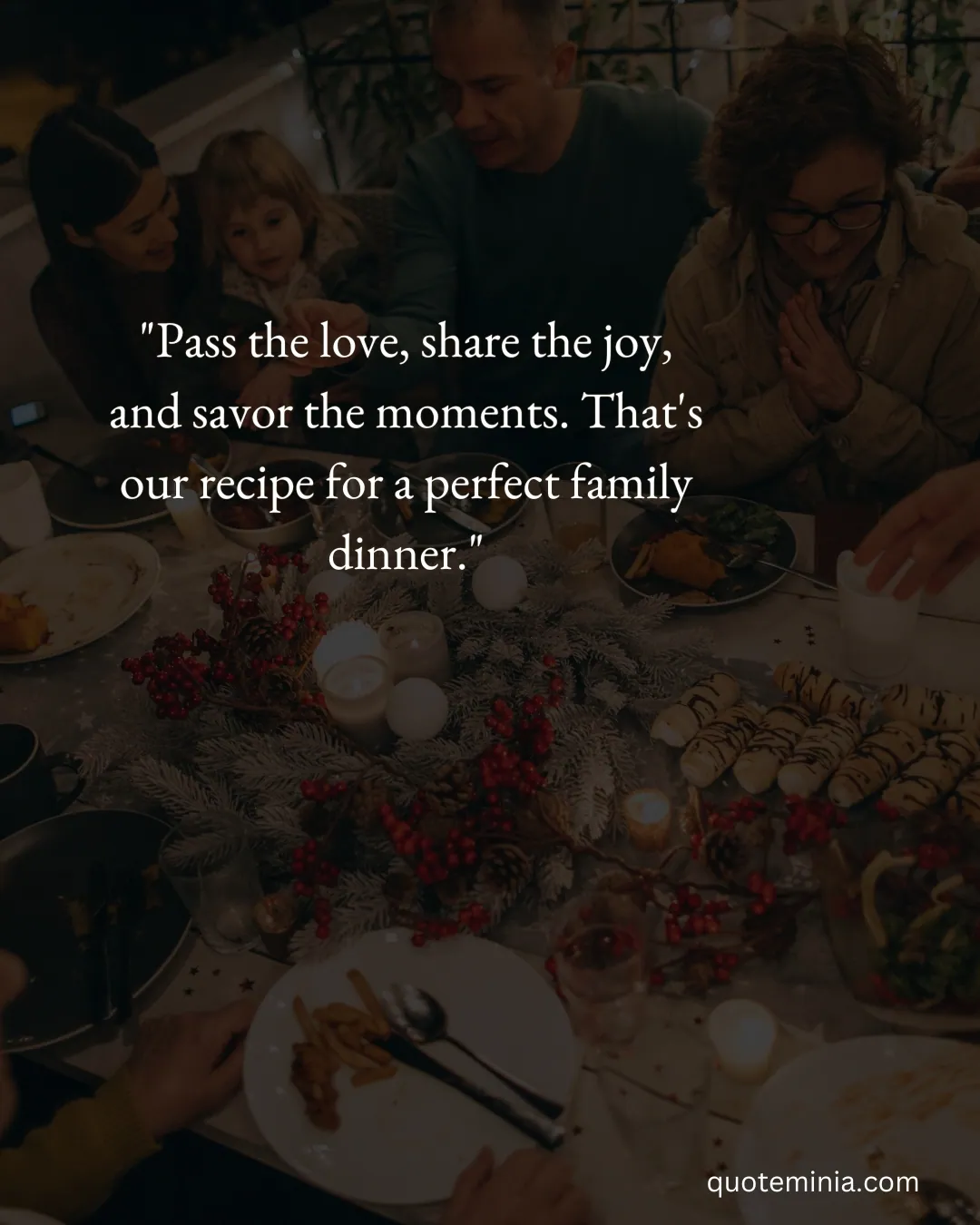 Family Dinner Quotes for Instagram