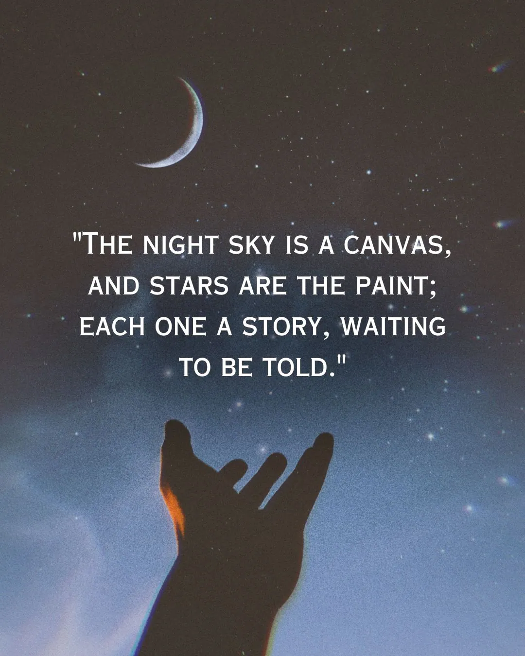 Meaningful Night Sky Quotes for Instagram Image (1)