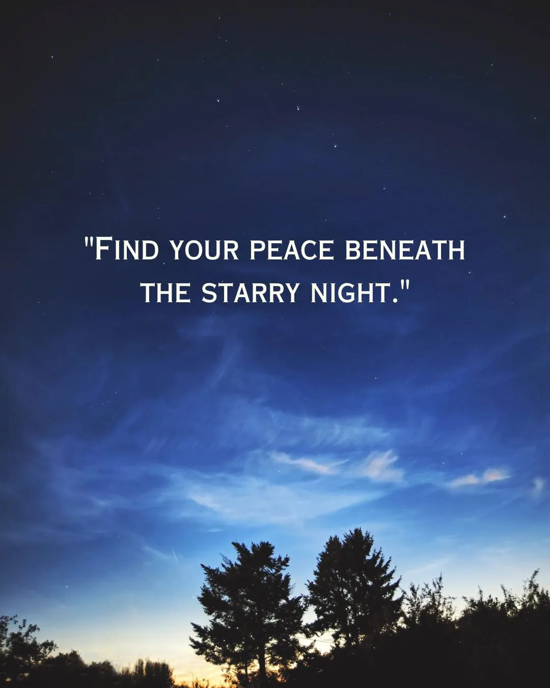 Short Night Sky Quotes for Instagram Image 3
