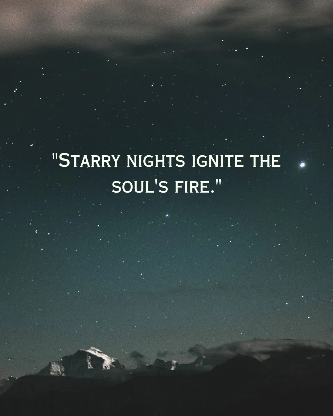 Short Night Sky Quotes for Instagram Image 4