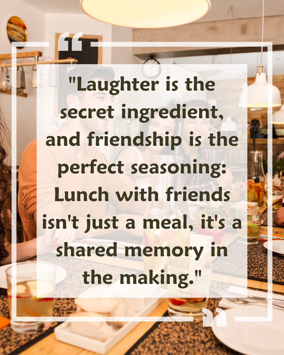 eating lunch with friends quotes with Images 4