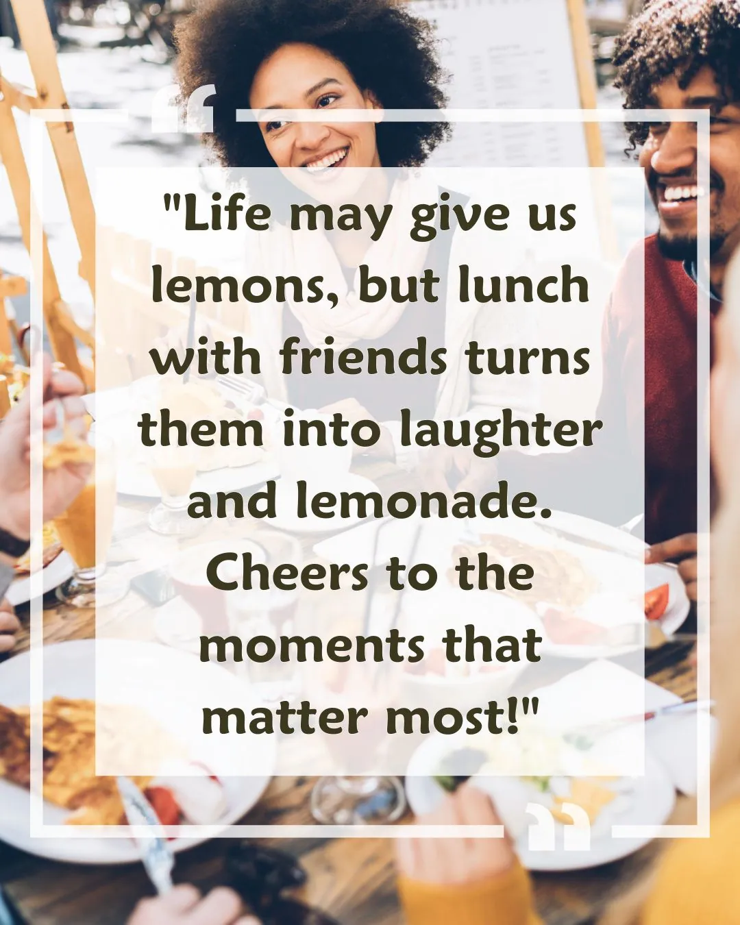 eating lunch with friends quotes with Images 6