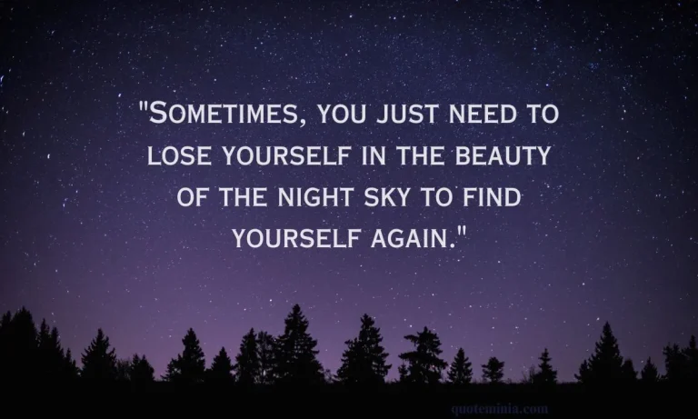 night sky quotes for instagram