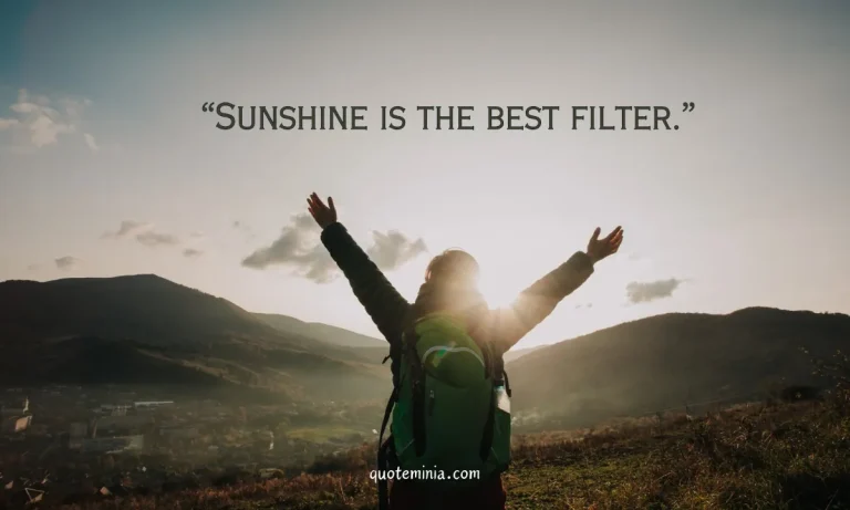 Sunshine Quotes for Instagram Thumbnail Image