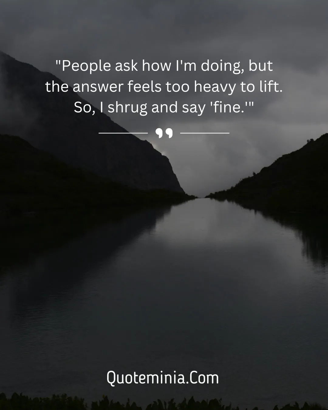 Suffering in Silence Depression Quotes Image 1