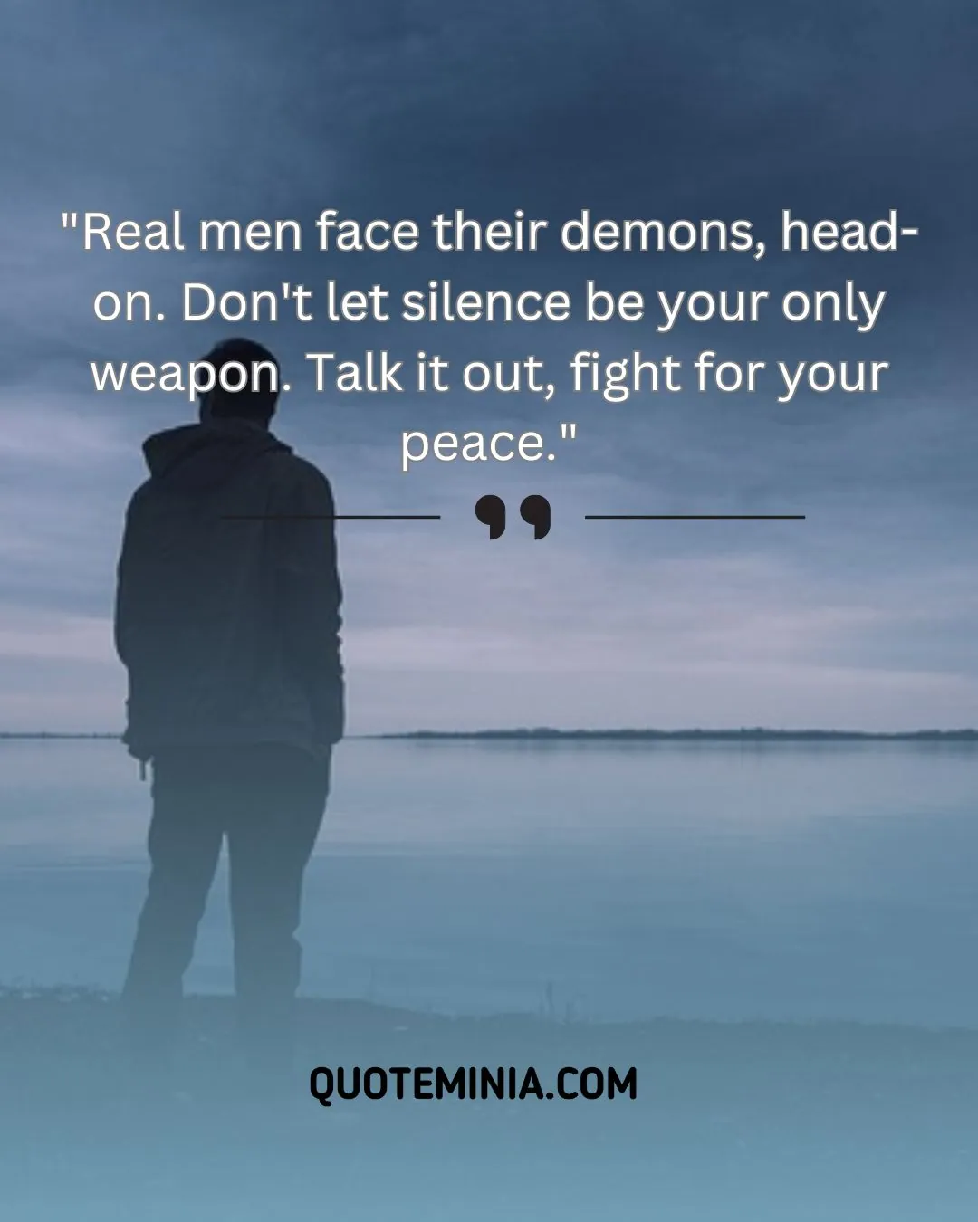 Men Suffer in Silence Quotes Image 4