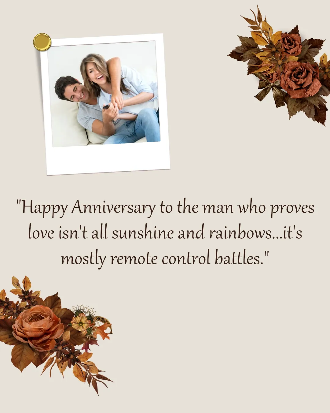 Funny Anniversary Quote for Husband