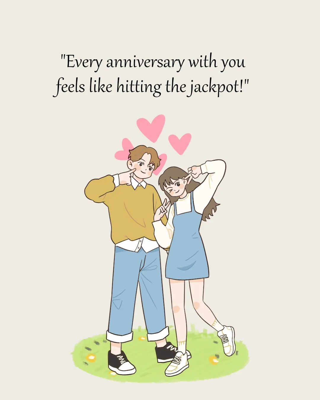 Cute Funny Anniversary Quote for Couples